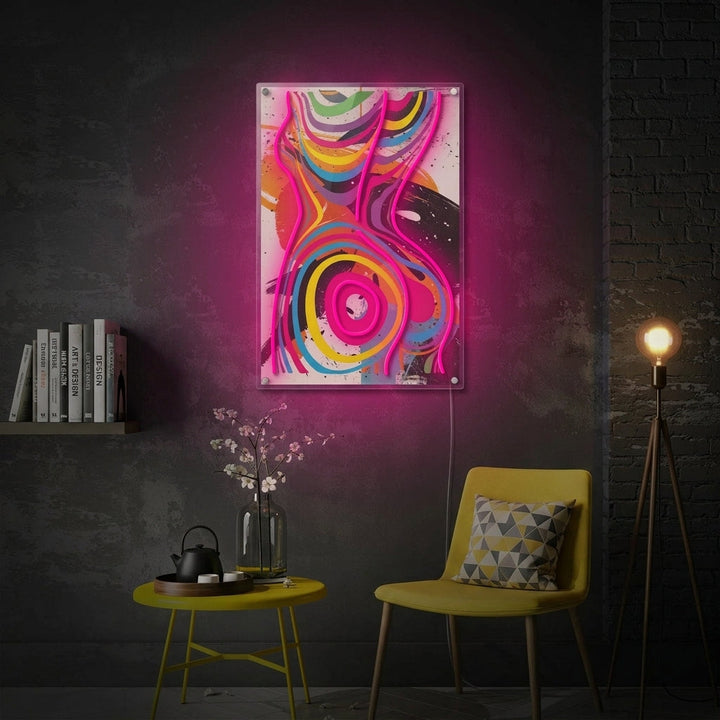 "Glow Goddess" Neon Sign
