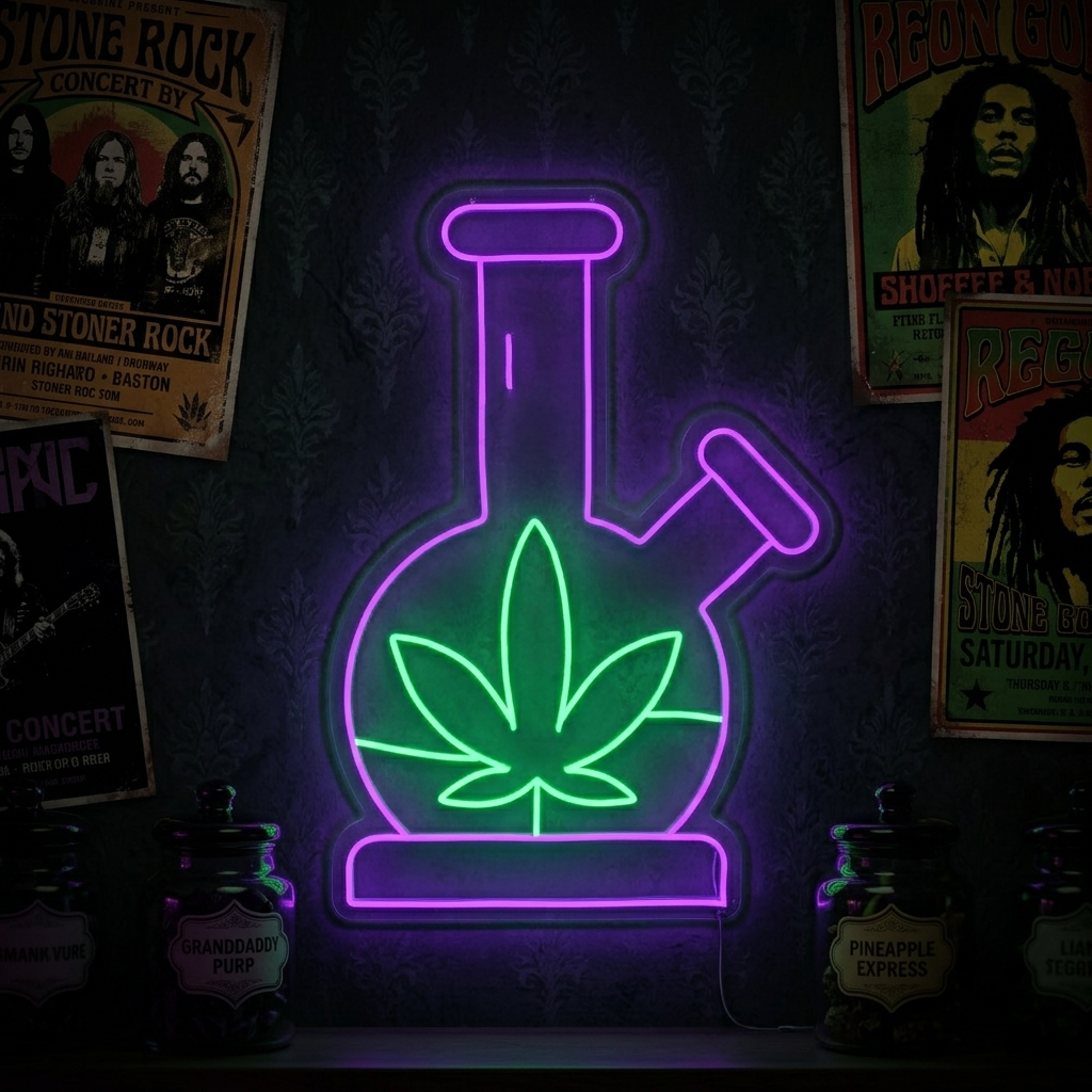 "Leaf" Neon Sign