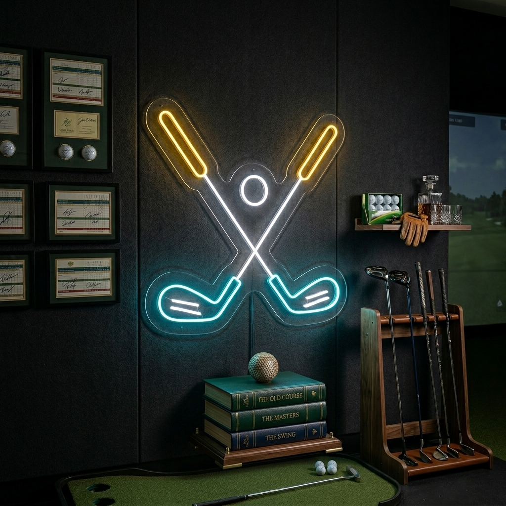 "Golf Ball" Neon Sign