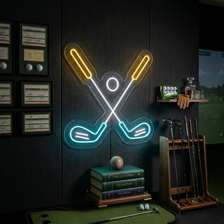 "Golf Ball" Neon Sign