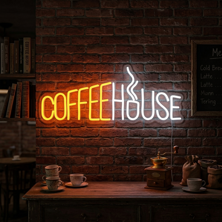 "Coffee House" Neon Sign