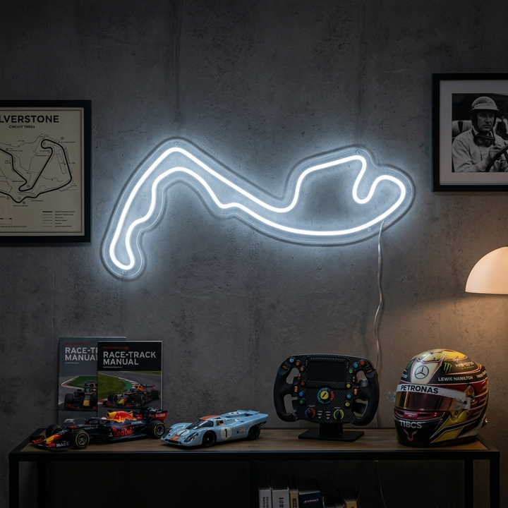 "Monaco F1 Track" Neon Sign