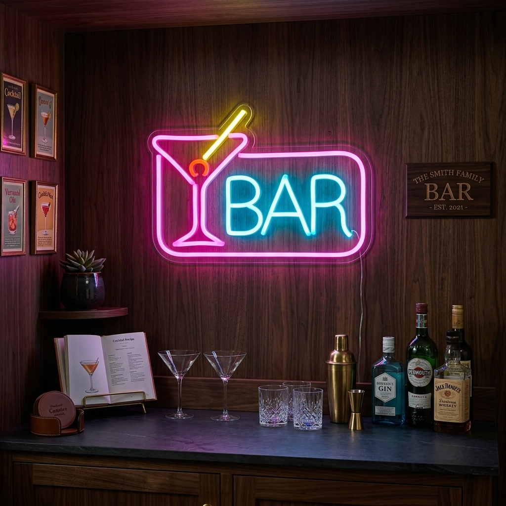 "Cocktail Bar" Neon Sign