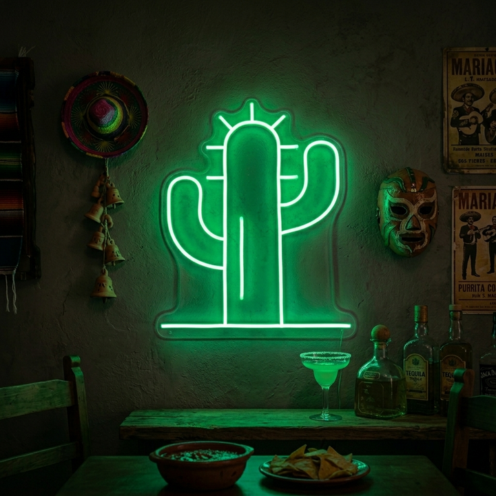 "Cactus" Neon Sign