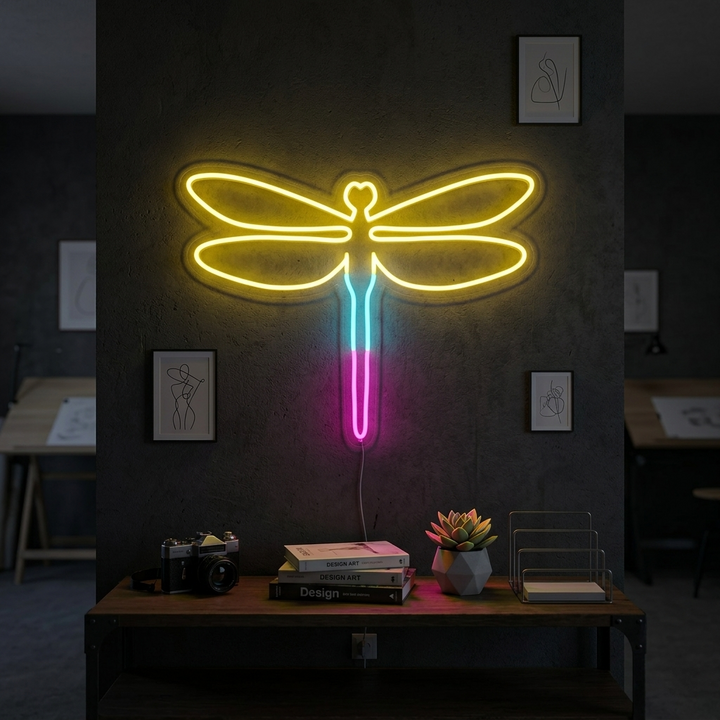"Dragonfly" Neon Sign
