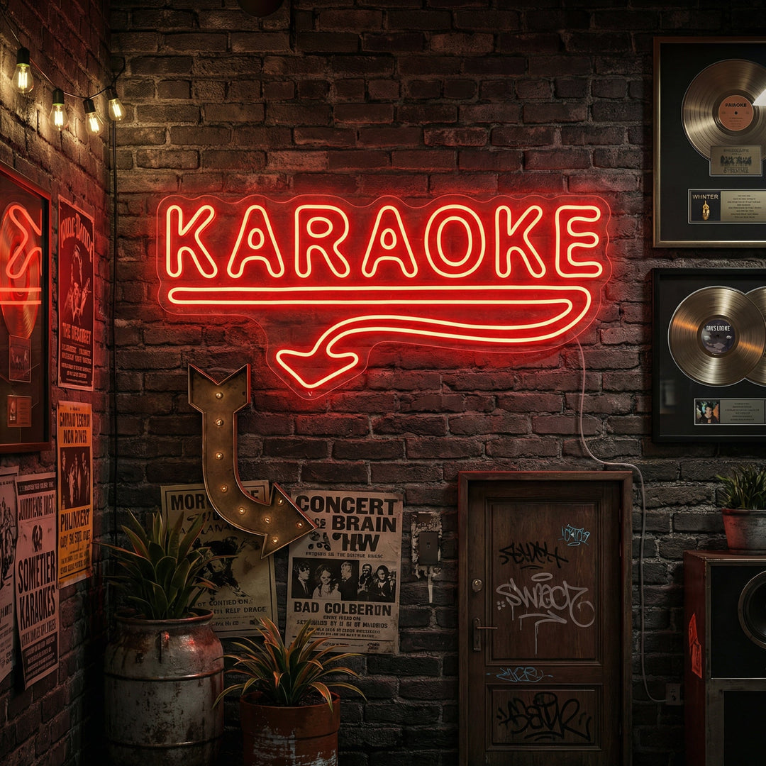 "KARAOKE" Neon Sign
