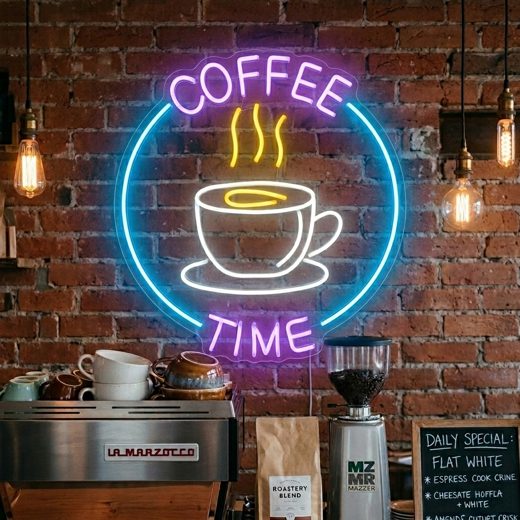 "Coffee Time" Neon Sign