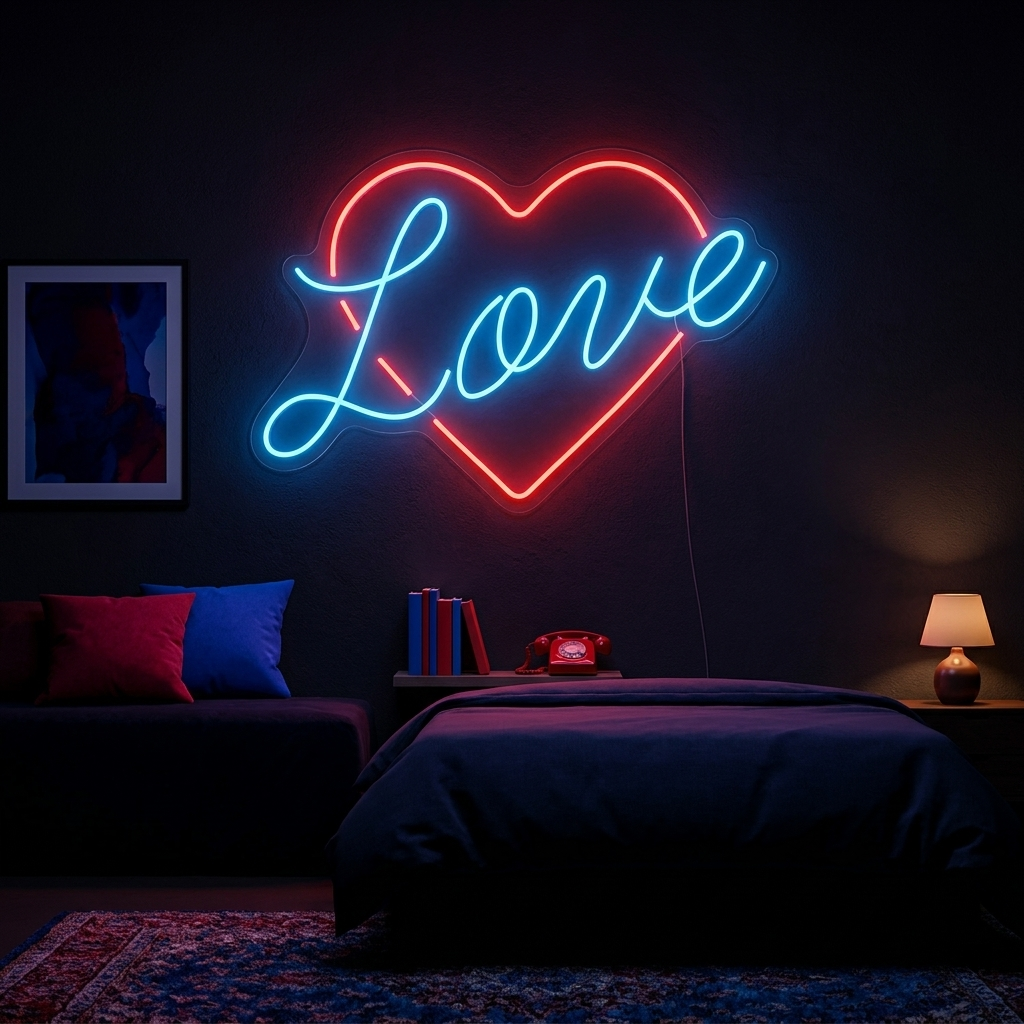 "Love Heart" Neon Sign