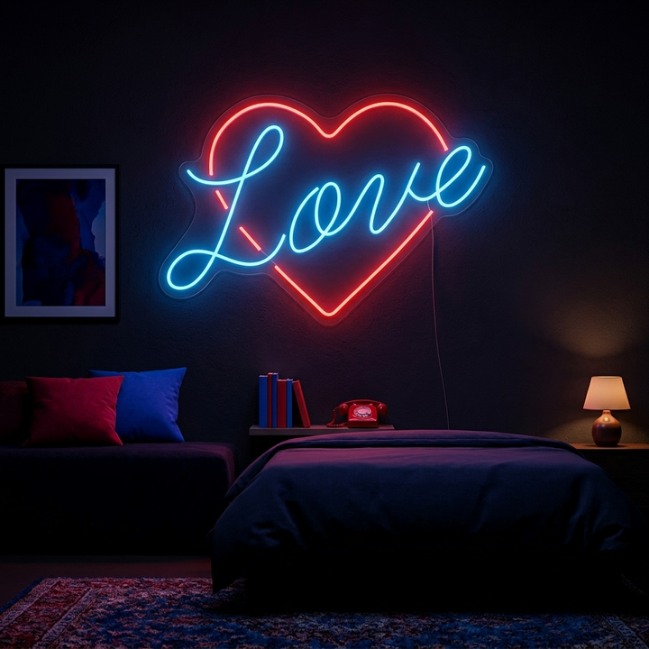 "Love Heart" Neon Sign
