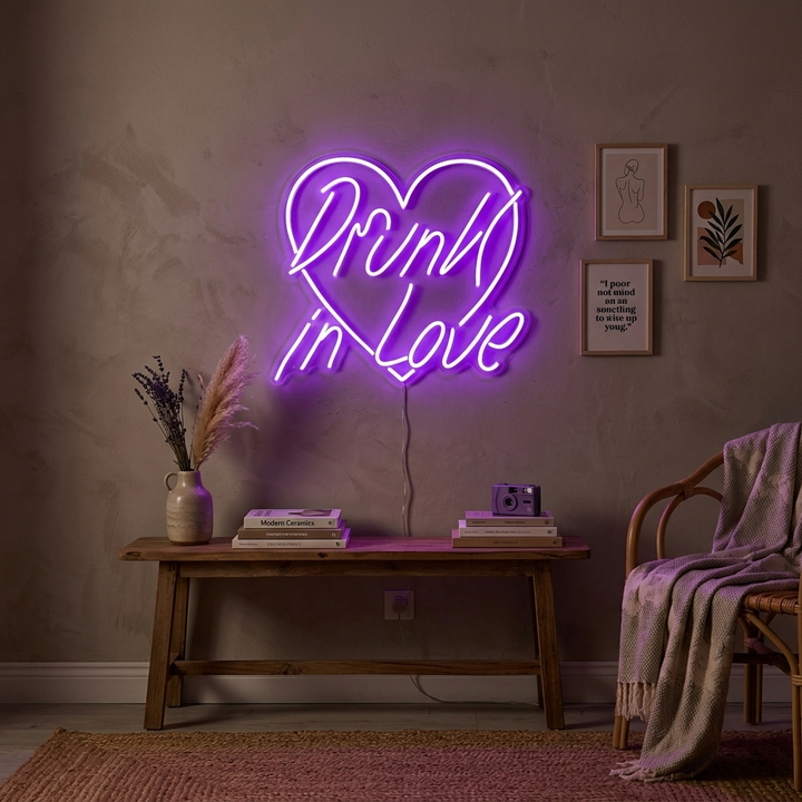 "Drunk In Love" Neon Sign