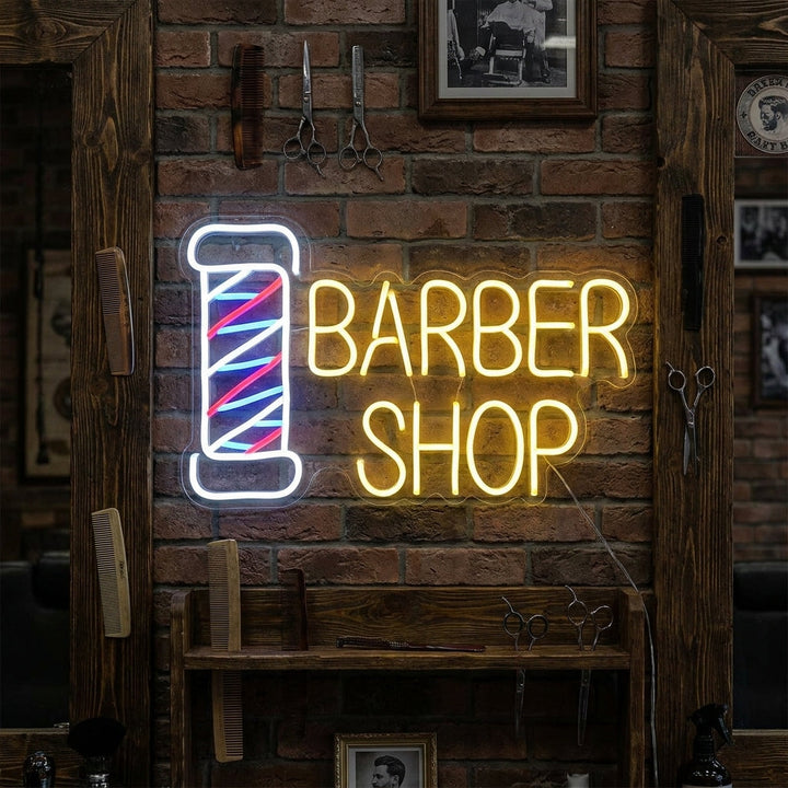 "Barber Shop" Neon Sign