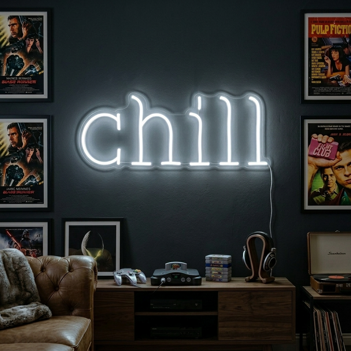 "Chill" Neon Sign