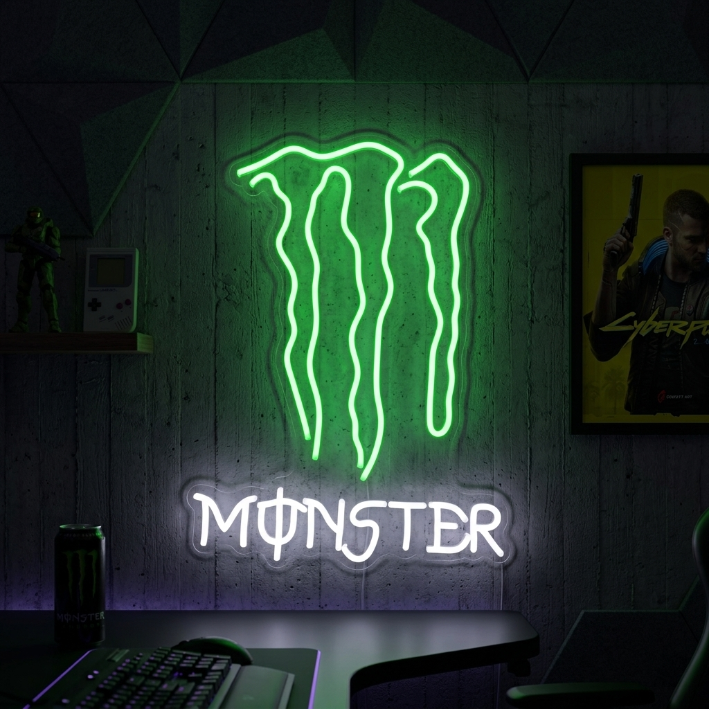 Monster Neon Sign