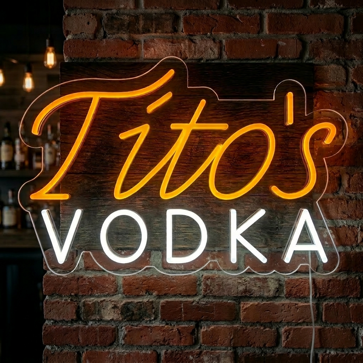 "Titos VODKA" Neon Sign