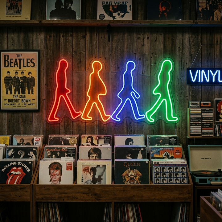 "Music Band" Neon Sign