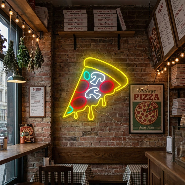 "Pizza Melting" Neon Sign