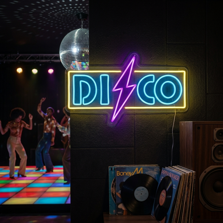 "Disco" Neon Sign