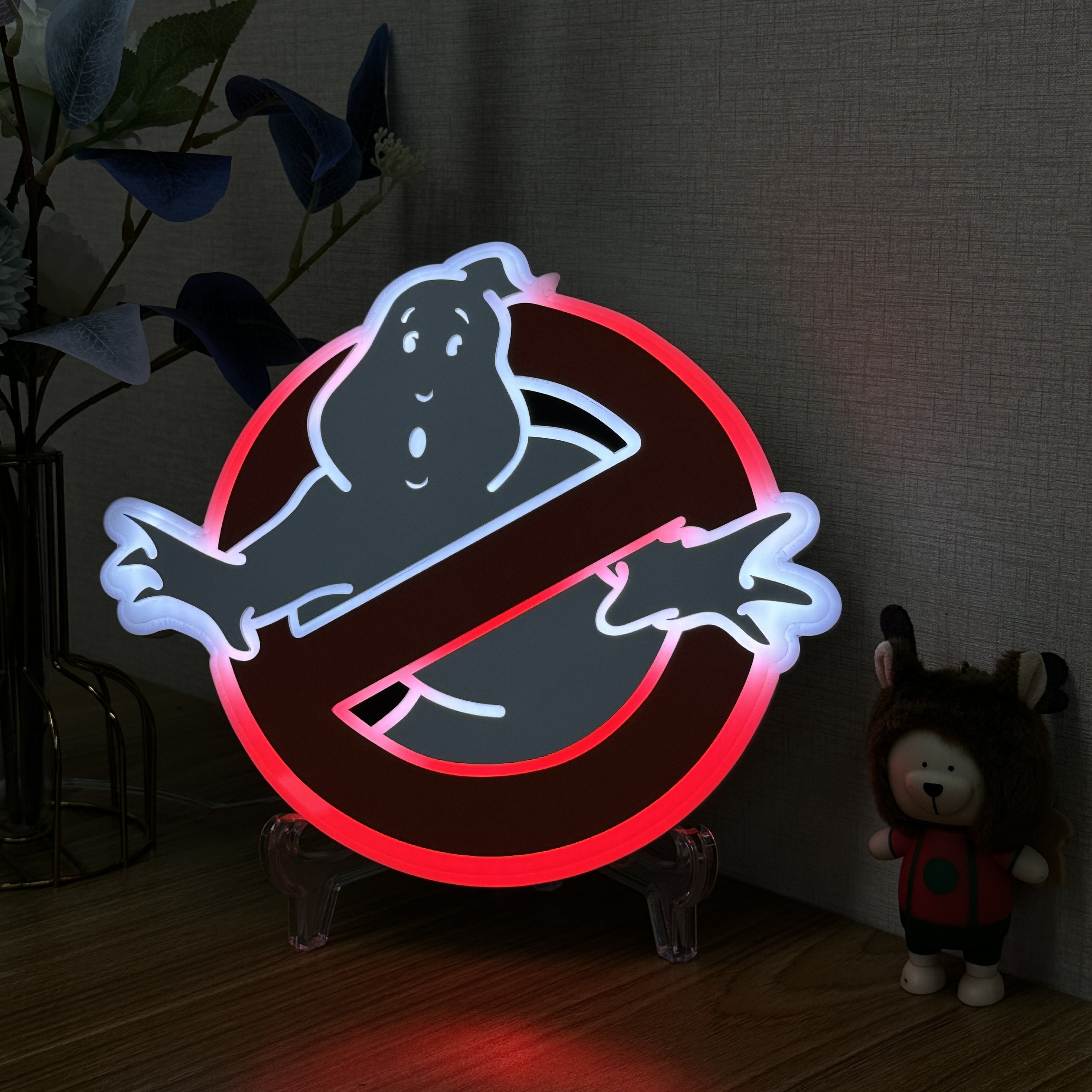 Ghostbusters Neon Like Sign, Ghostbusters Neon, Ghostbusters LED
