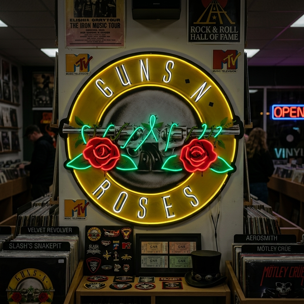 "Guns N Roses" Neon Sign