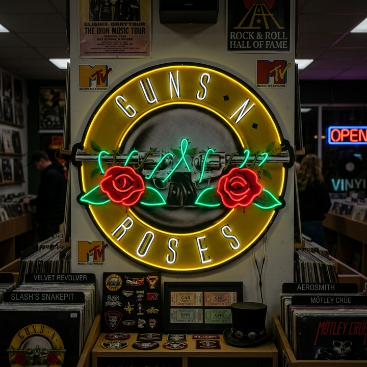 "Guns N Roses" Neon Sign