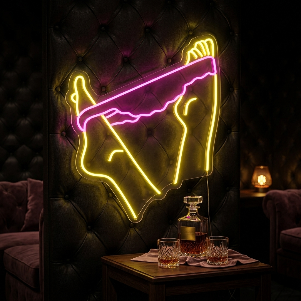 "Aesthetic Female Body" Neon Sign