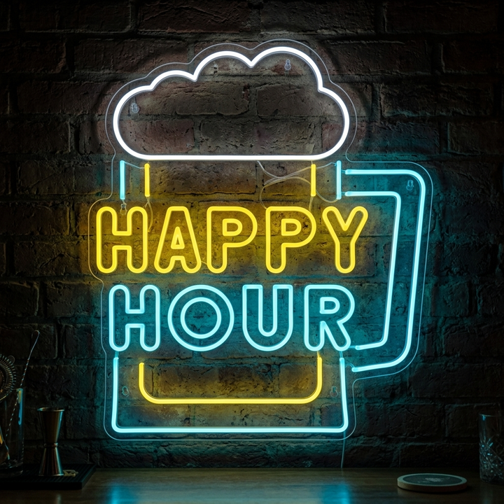 "Happy Hour" Neon Sign