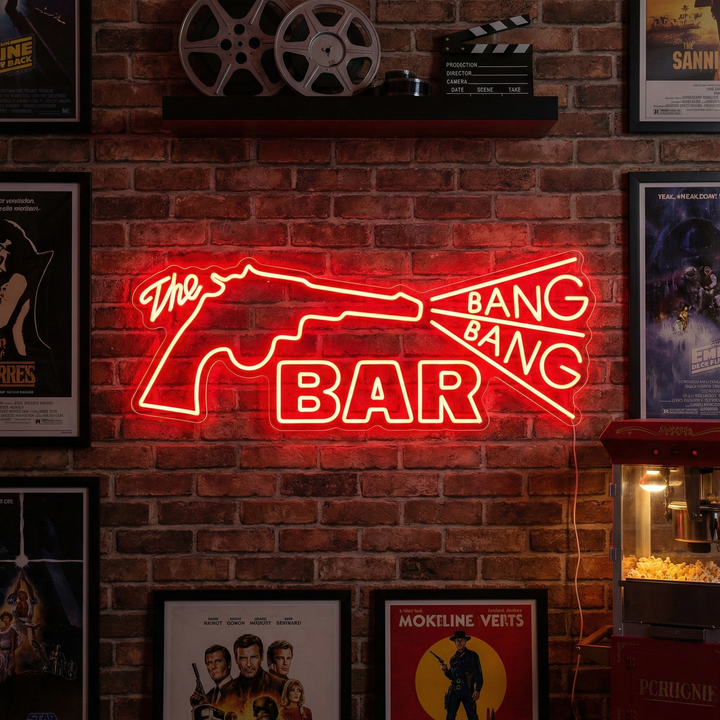 "Bang Bang Bar" Neon Sign