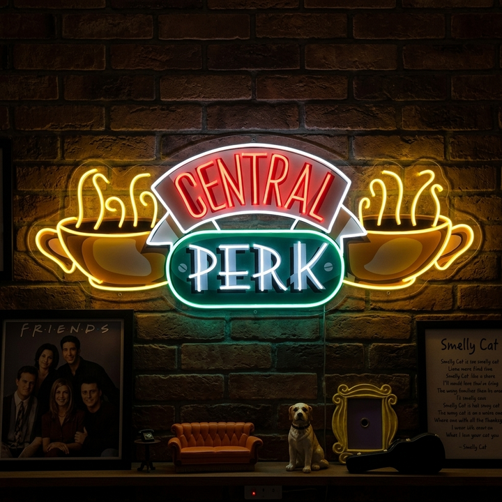 TV Series Café Neon Sign