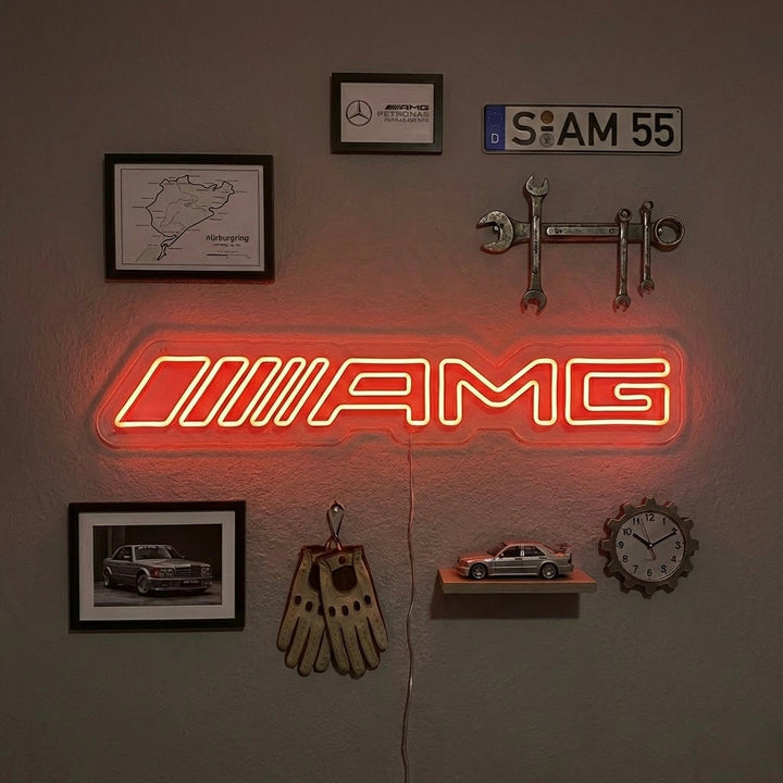 High Performance Sports Car Neon Sign