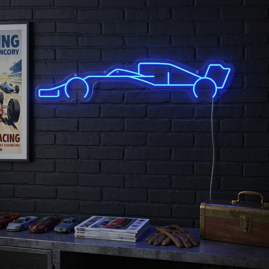 "F1 Car" Neon Sign