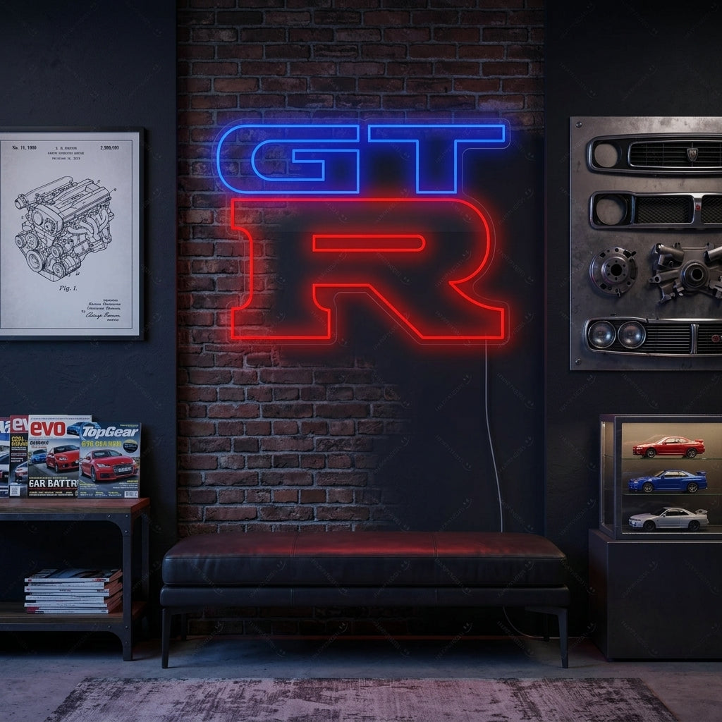 "GTR Logo" Neon Sign