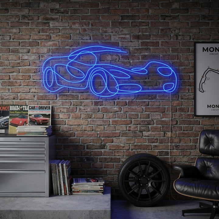 "Sports Car" Neon Sign