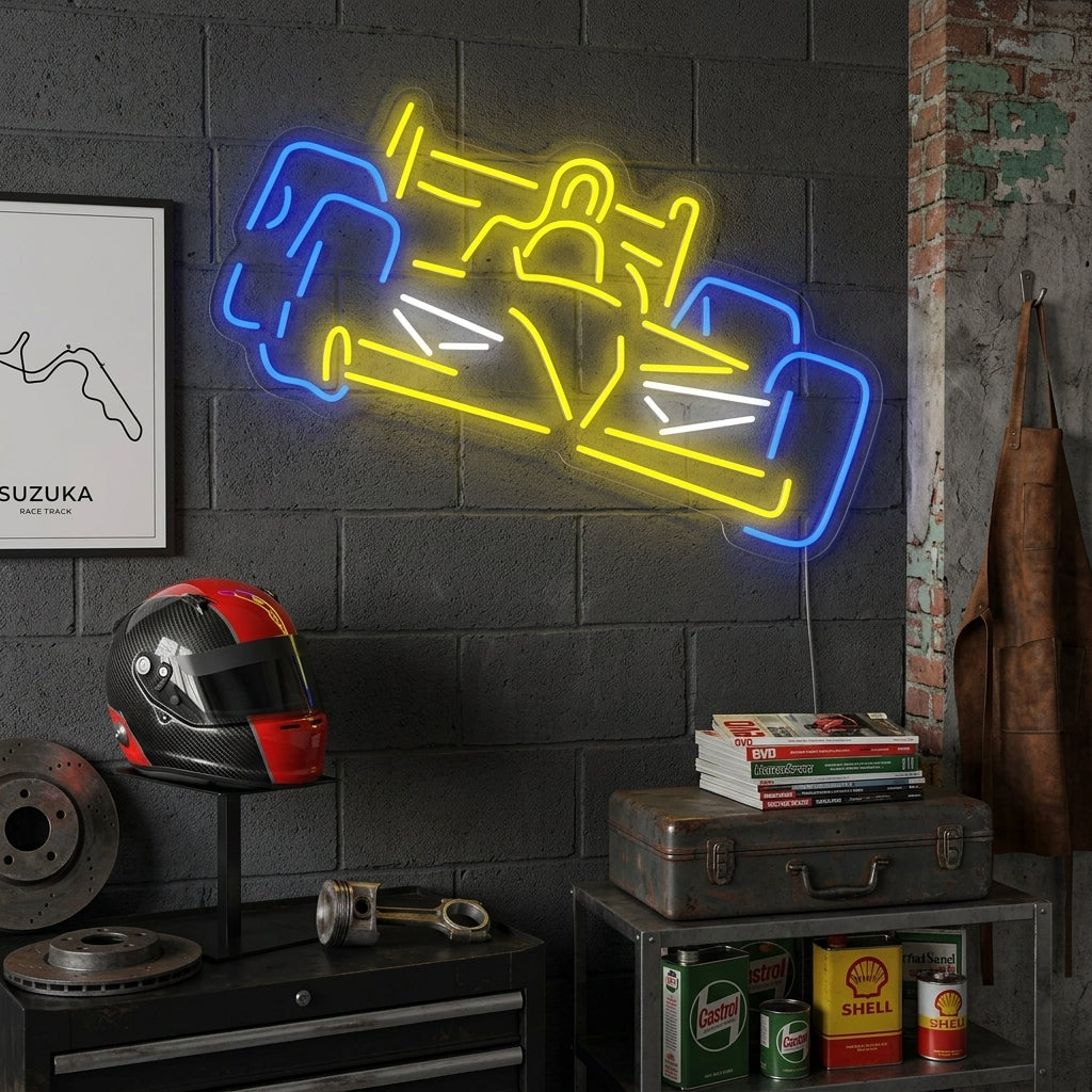 "Formula A Racing" Neon Sign
