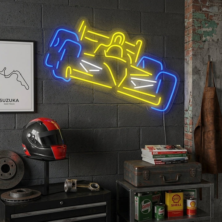 "Formula A Racing" Neon Sign