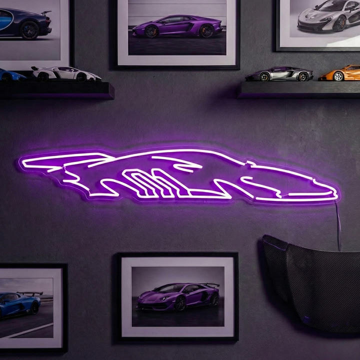 "Race Car" Neon Sign
