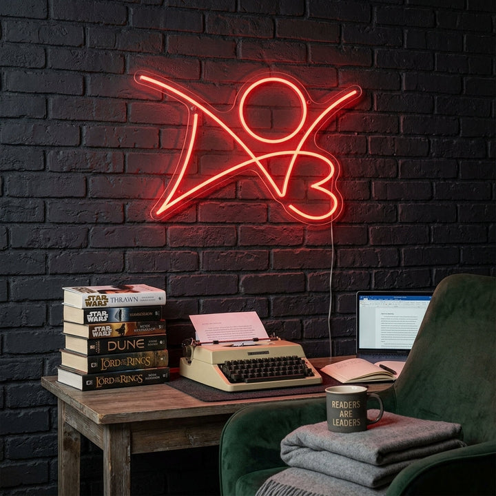 "AO3" Neon Sign
