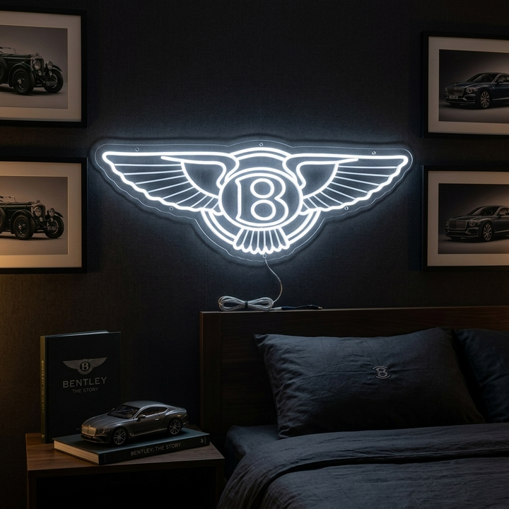 "Bentl-Car" Neon Sign
