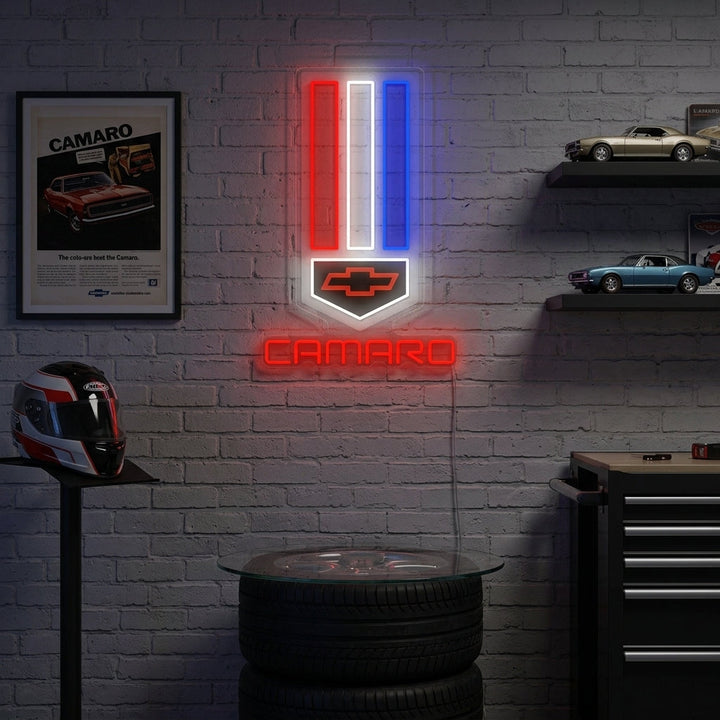 "Chev-Car" Neon Sign