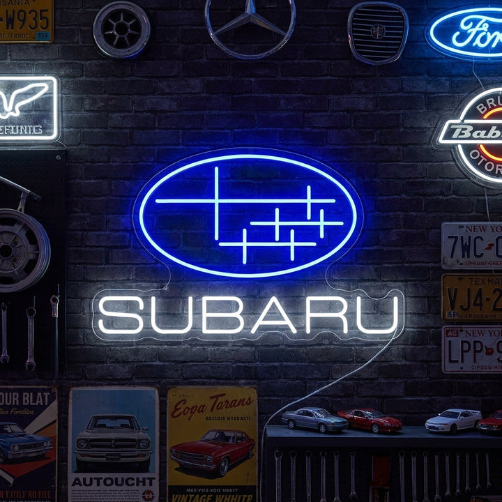 "Car Brand Logo" Neon Sign