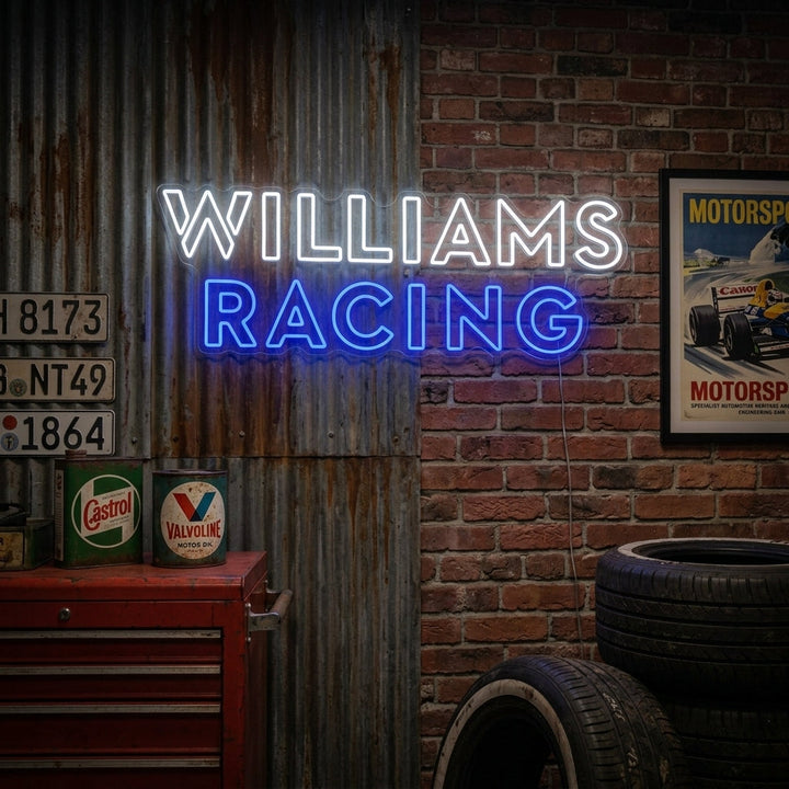 "Racing Team Logo" Neon Sign