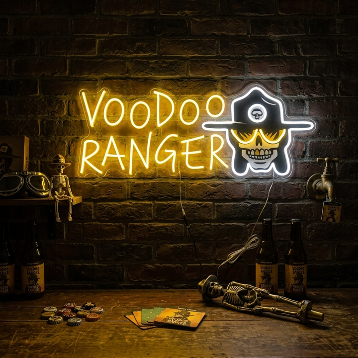 "Voodoo Ranger" Neon Sign
