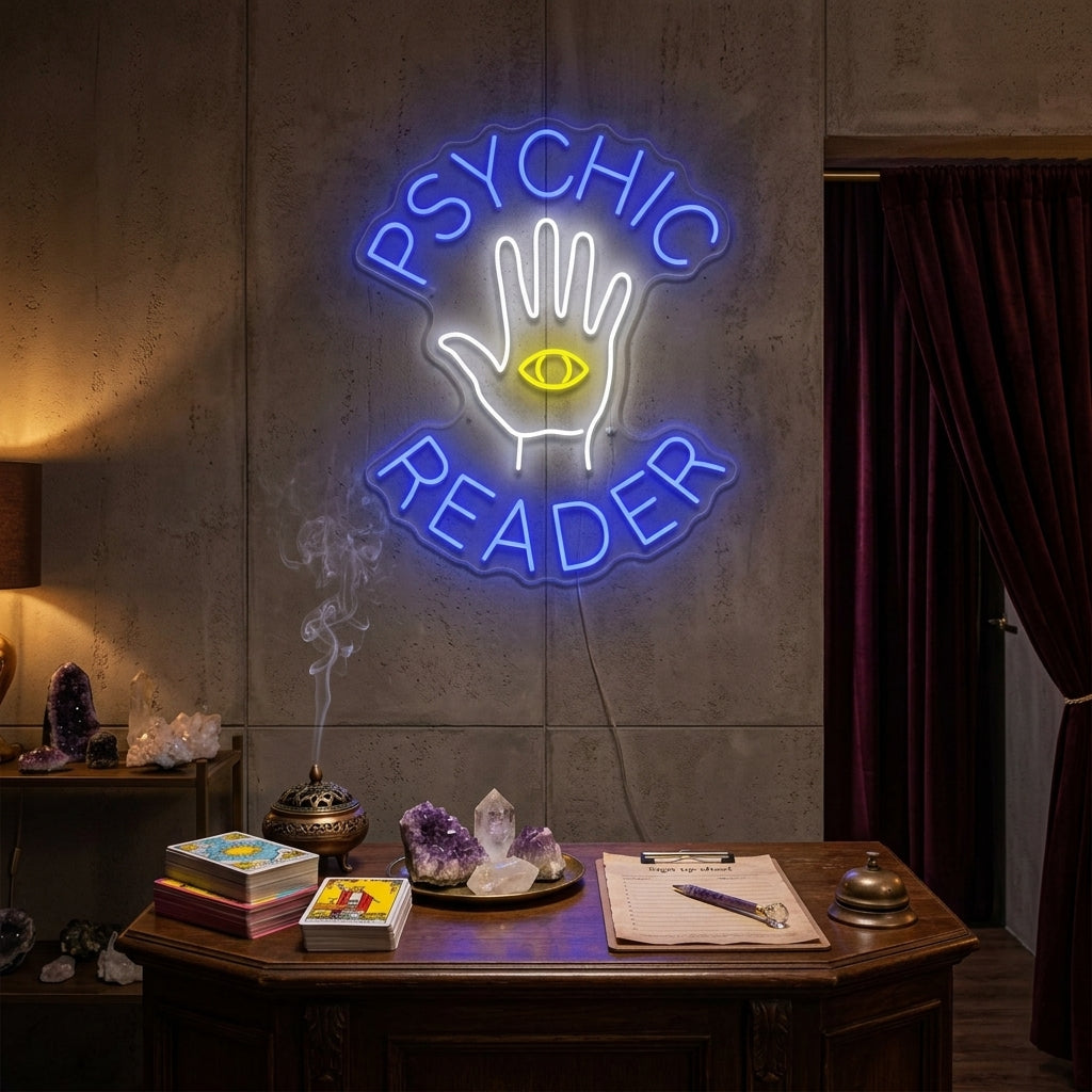 "Psychic Reader" Neon Sign