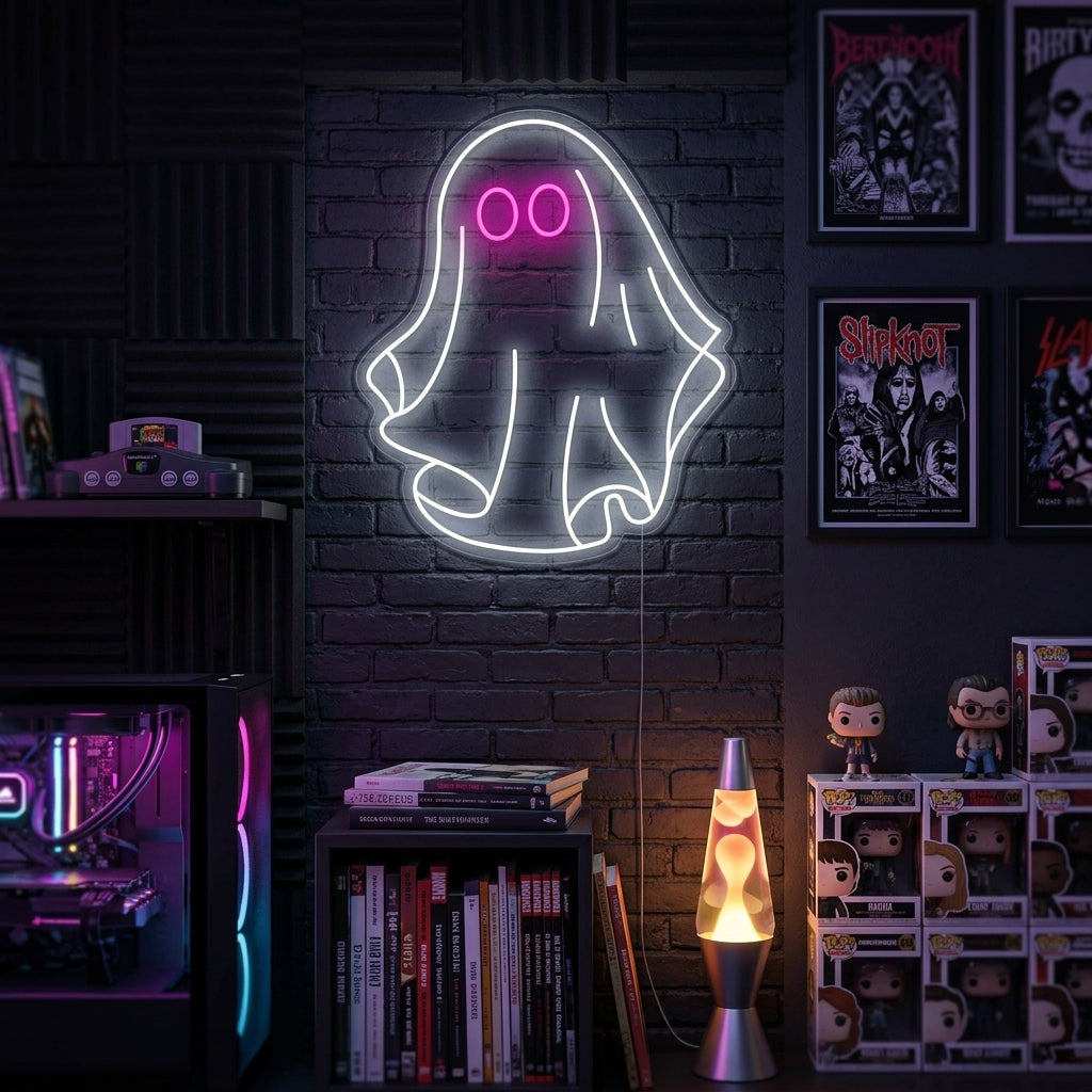 "Ghost" Neon Sign