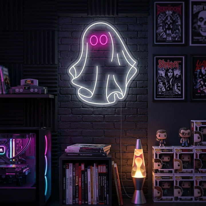 "Ghost" Neon Sign
