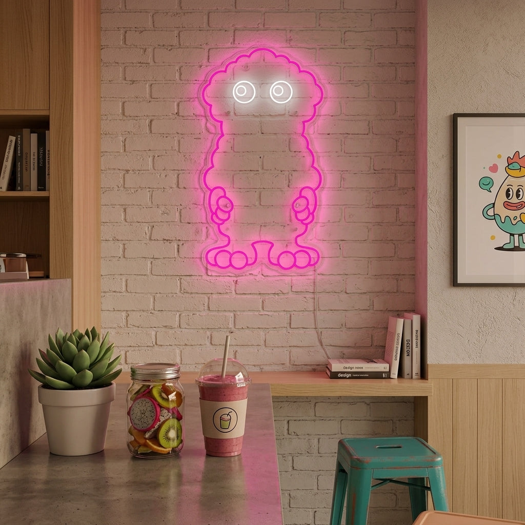 "Scoop" Neon Sign