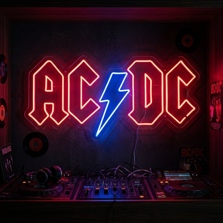 "ACDC" Neon Sign