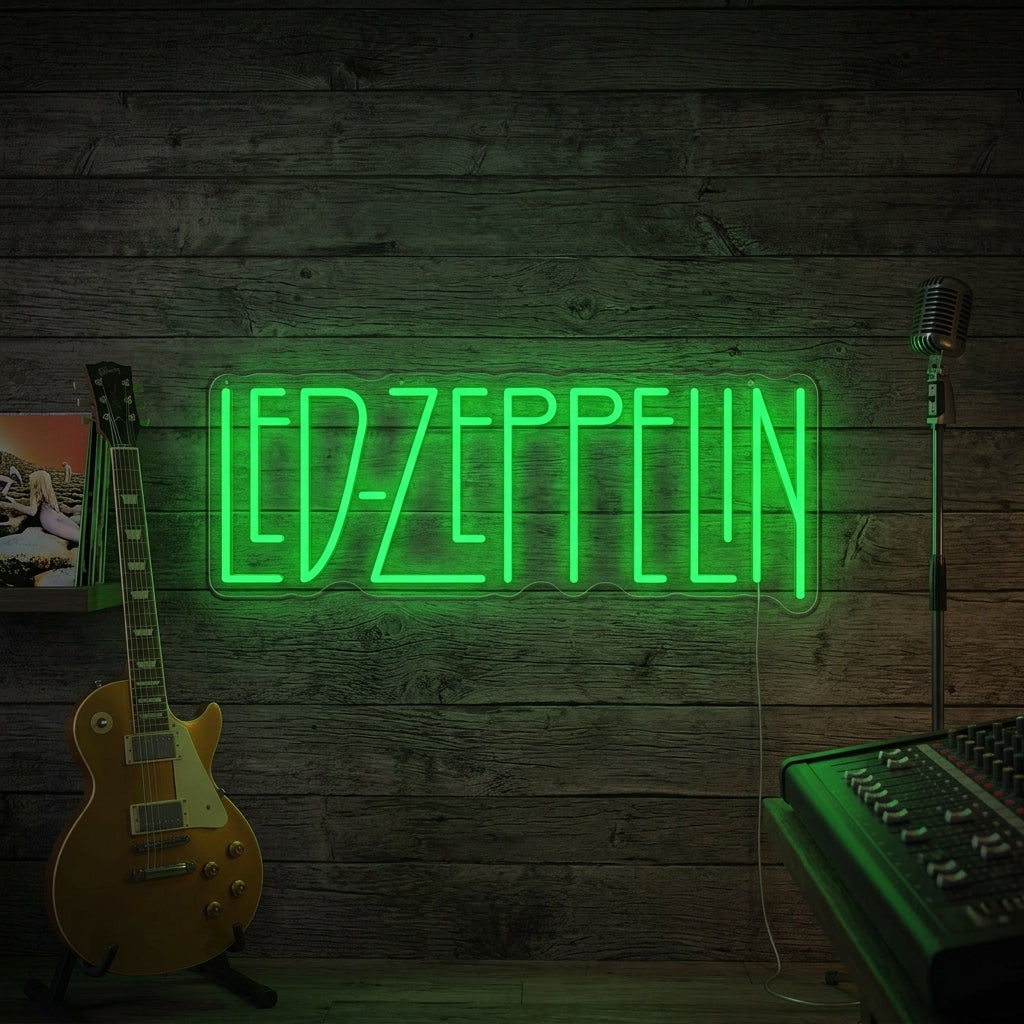"LED Zeppelin" Neon Sign