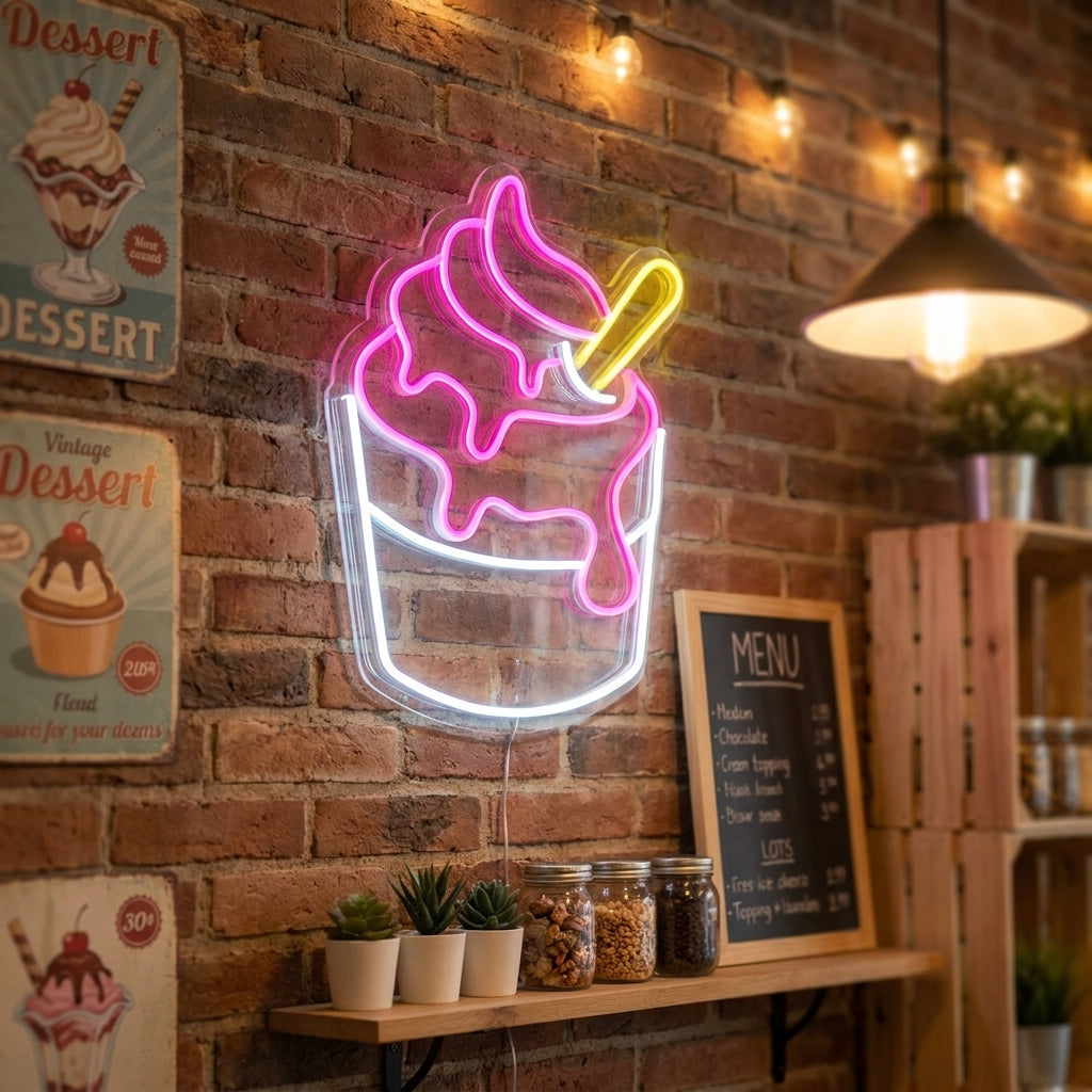 "Gelato" Neon Sign