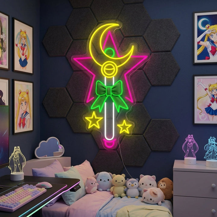 "Magic Stick" Neon Sign