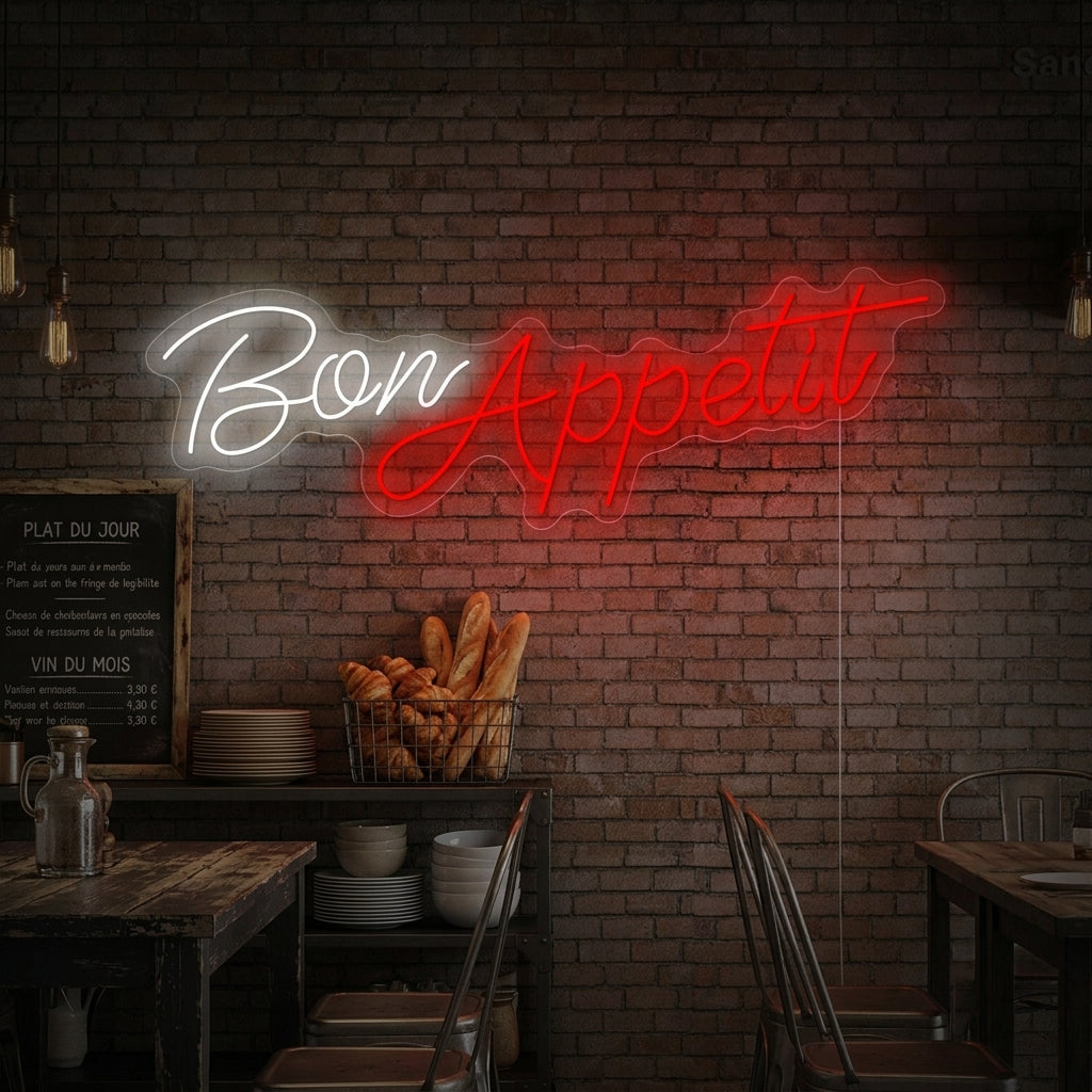 "Bon Appetit" Neon Sign